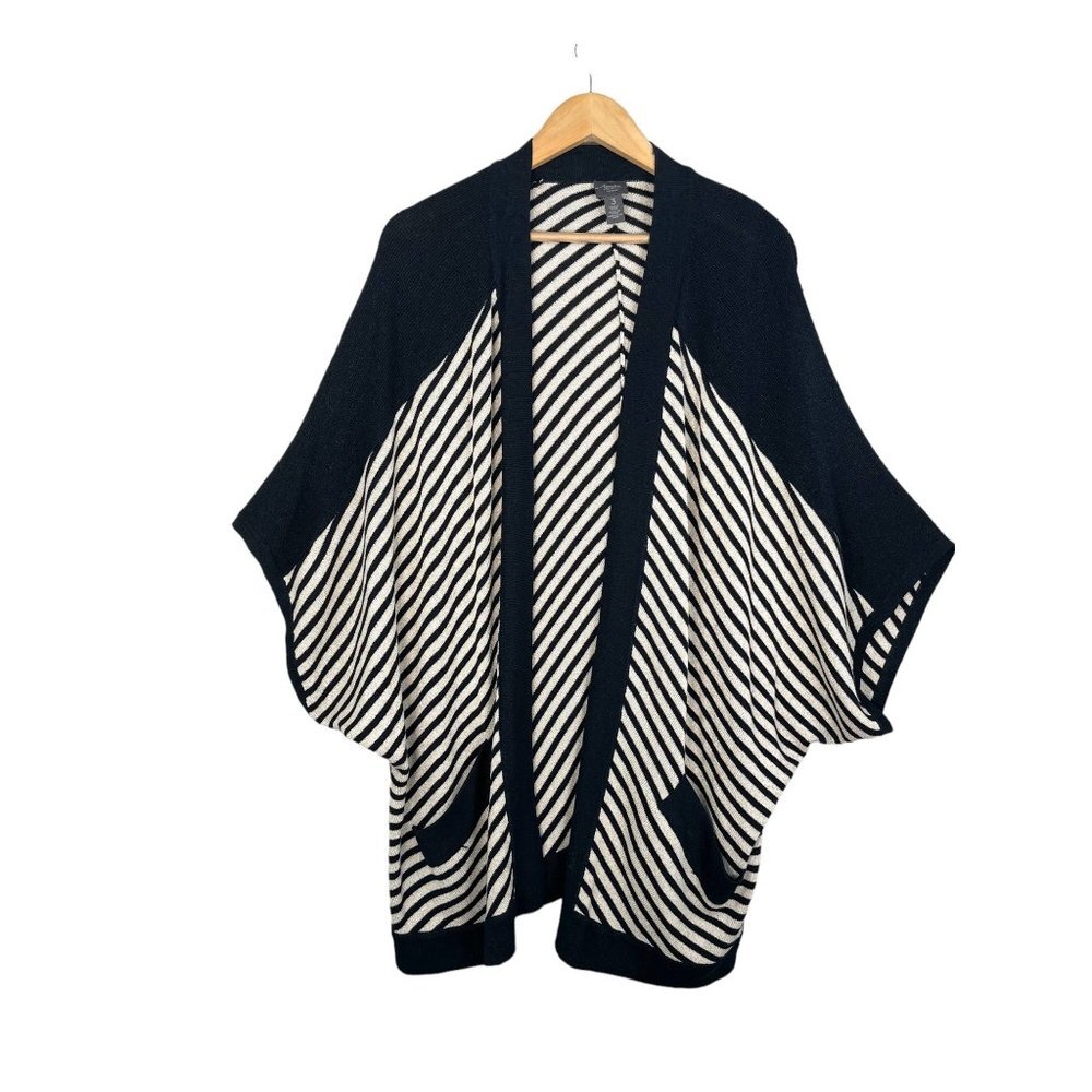 Chicos Travelers collection striped knit‎ sweater sz L (3)